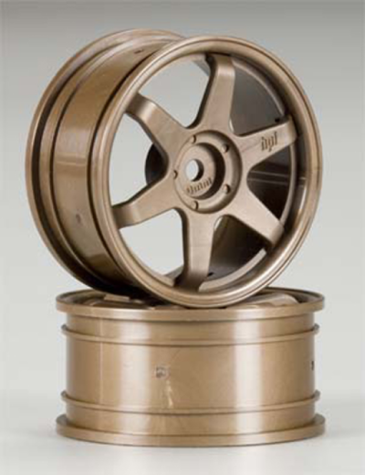 HPI-3838 HPI TE37 Wheel 26mm Bronze (0mm Offset) [3838] HPI
