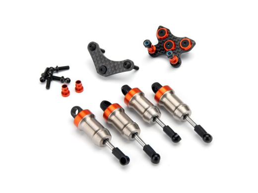 HPI-38420 HPI 38420 ALUMINIUM COMPLETE SHOCK SET (SWITCH)