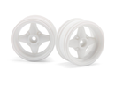HPI-3905 HPI 3905 Mx60 4 Spoke Wheel White (3mm Offset/2Pcs) HPI