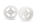 HPI-3910 HPI 3910 MX60 4 SPOKE WHEEL WHITE (6MM OFFSET) HPI