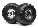 HPI-4884 HPI 4884 MOUNTED DUAL STAGE TIRES ON CLASSIC KING WHEELS HPI