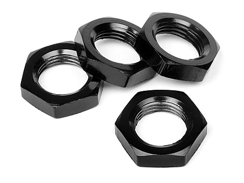 HPI-67492 HPI 17mm Wheel Nut (Black/4pcs) [67492]