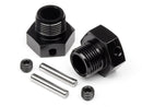 HPI-67804 HPI Wheel Hex Hub 6.7mm (2pcs/Black) [67804] HPI