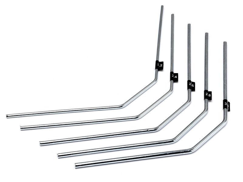 HPI-68191 HPI Sway Bar Set (2.2,2.4,2.6,2.8,3.0mm/ Long) [68191] HPI