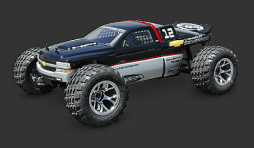HPI-7172 HPI Chevy Silverado Truck Body (Nitro Mt/Rush) [7172]
