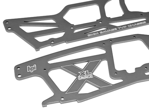HPI-73941 HPI Main Chassis Set (Savage XL/Gray) [73941] HPI