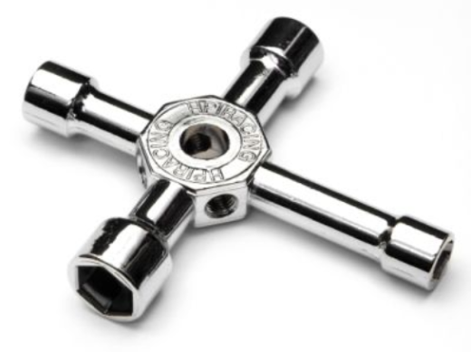 HPI-74111 HPI 4 Way Glow Plug Wrench (Small) [74111] HPI