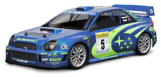 HPI-7458 HPI Subaru Impreza WRC 2001 Body (200mm) [7458]