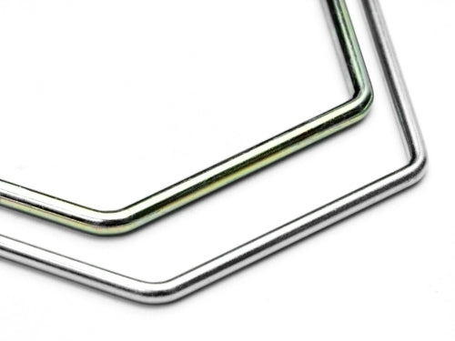 HPI-75033 HPI 75033 REAR SWAY BAR SET 2.2MM SILVER 2.6MM