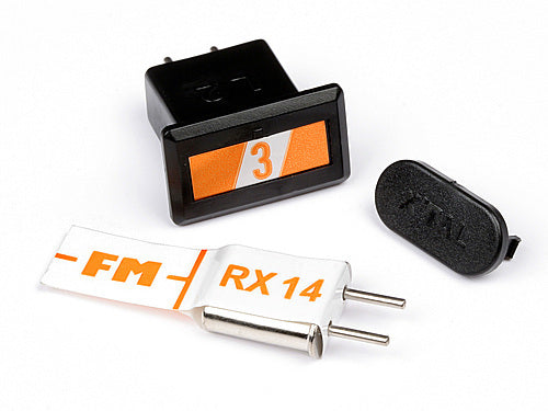 HPI-80653 HPI Crystal Set (Orange Band 3/Fm 27.095Mhz) [80653]