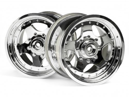 HPI-82001 HPI 82001 AR-5WHEEL CHROME (83X56MM/ 2PCS) HPI