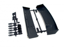 HPI-85197 HPI Molded Wing Set (2 Types/1/10 Scale/Black) [85197] HPI