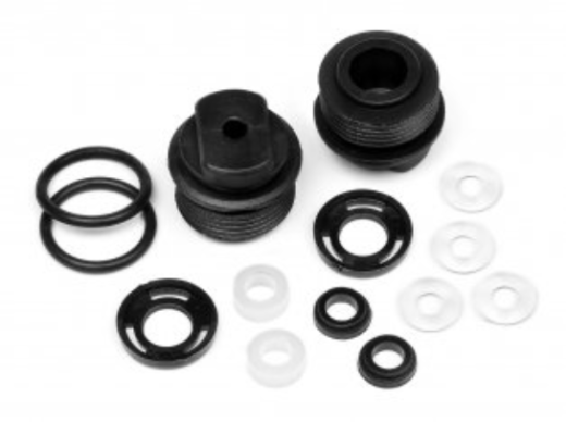 HPI-85233 HPI Shock Bottom Cap Set (Assembled/2Pcs) [85233]