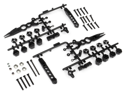 HPI-85279 HPI Front Body Mount/Wheel Hub Set (2Pcs) [85279]