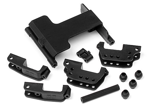 HPI-85632 HPI Servo Mount/High Link Bracket Set (Wheely King) [85632]