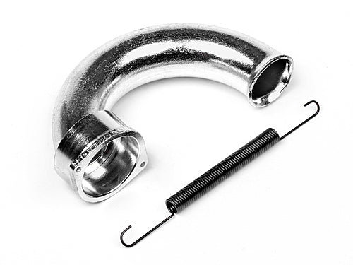 HPI-86247 HPI Exhaust Header (Silver) [86247]