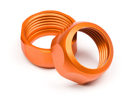 HPI-86273 HPI Shock Cap 10mm (Orange/2Pcs) [86273]