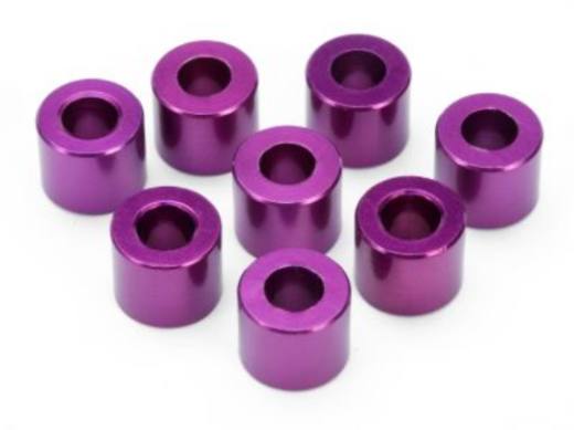 HPI-86378 HPI Spacer 4X8X6.5mm(Purple/8Pcs) [86378]