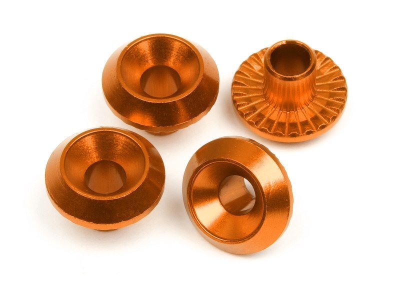 HPI-86986 HPI Wheel Washer (Orange/4Pcs) [86986] HPI
