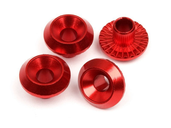 HPI-86988 HPI Wheel Washer (Red/4Pcs) [86988]