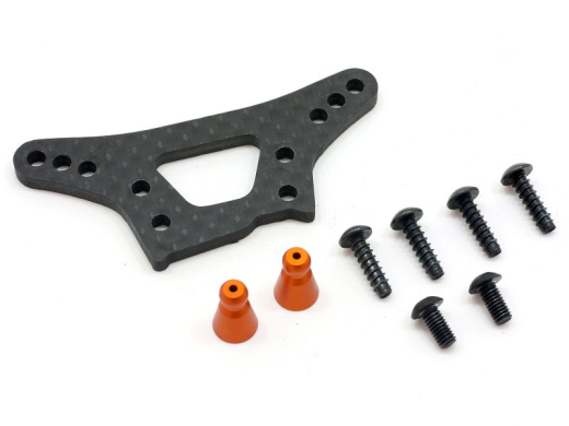 HPI-87089 HPI Front Shock Tower (Woven Graphite/3.0mm) [87089]