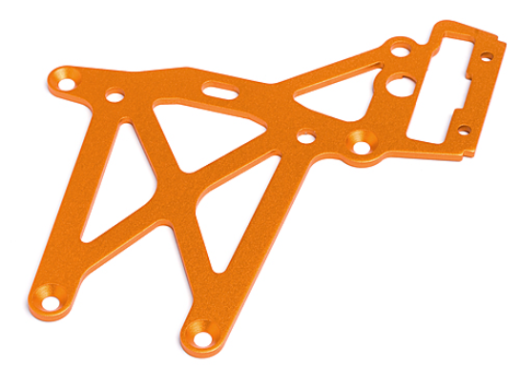 HPI-87483 HPI Rear Upper Plate (Orange) [87483] HPI