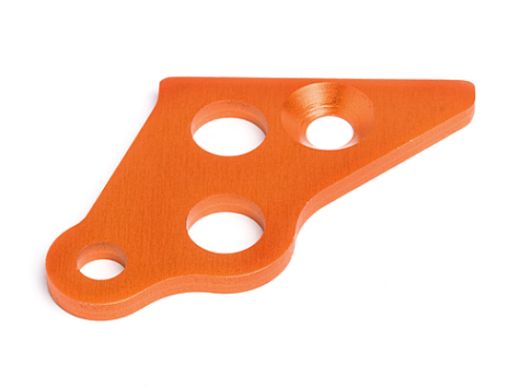 HPI-87489 HPI Engine Mount Brace (Left/Orange) [87489]