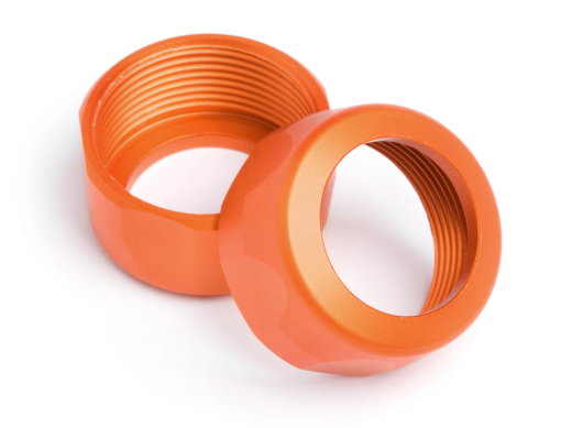 HPI-87491 HPI Shock Cap 20X12mm (Orange/2Pcs) [87491]