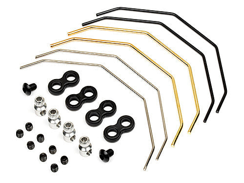 HPI-87598 HPI Sway Bar Set (Front/Rear/Cup Racer) [87598] HPI