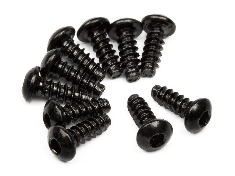 HPI-94353 HPI TP. Button Head Screw M3X8mm (Hex Socket/10Pcs) [94353]