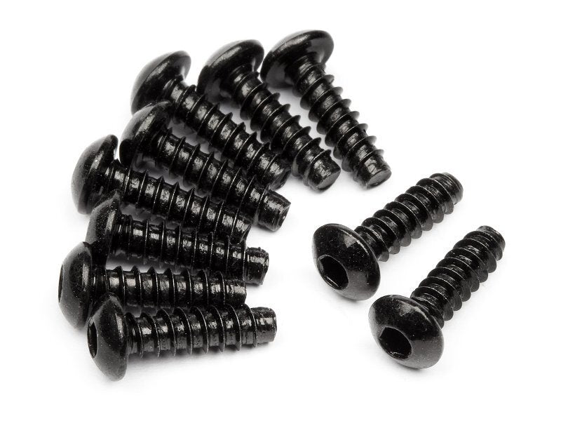 HPI-94354 HPI TP. Button Head Screw M3x10mm (Hex Socket/10pcs) [94354] HPI