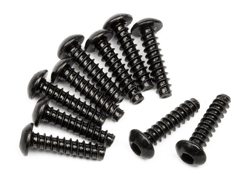 HPI-94355 HPI TP. Button Head Screw M3x12mm (Hex Socket/10pcs) [94355] HPI