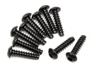 HPI-94355 HPI TP. Button Head Screw M3x12mm (Hex Socket/10pcs) [94355] HPI
