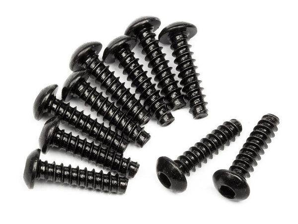 HPI-94355 HPI TP. Button Head Screw M3x12mm (Hex Socket/10pcs) [94355]