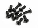 HPI-94554 HPI Button Head Screw M4x10mm (Hex Socket/10pcs) [94554] HPI