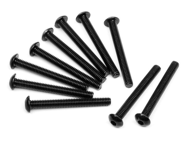 HPI-94564 HPI Button Head Screw M4X35mm (Hex Socket/10Pcs) [94564]