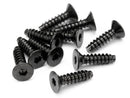 HPI-94631 HPI TP. Flat Head Screw M4X15mm (Hex Socket/10Pcs) [94631] HPI