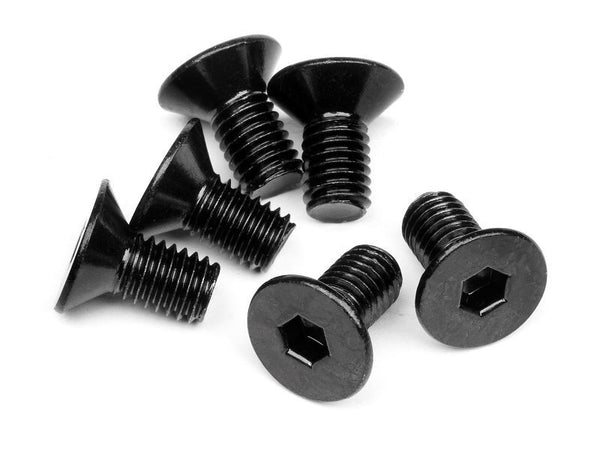 HPI-94727 HPI 94727 Flat Head Screw M5X10mm (Hex Socket/6Pcs)