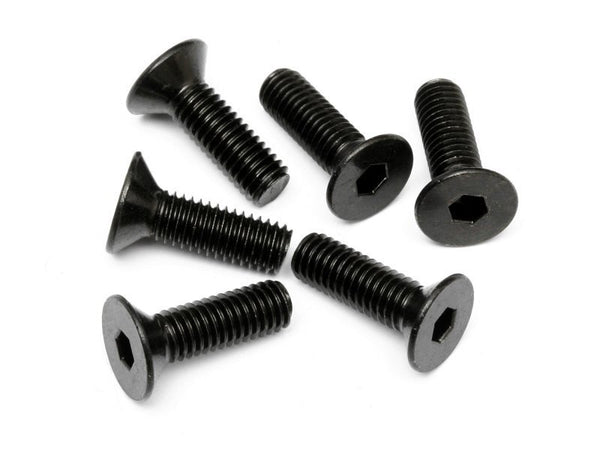 HPI-94730 HPI Flat Head Screw M5X16mm (Hex Socket/6Pcs) [94730]