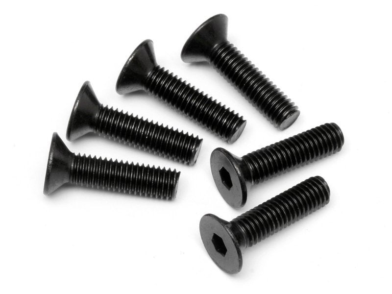 HPI-94732 HPI Flat Head Screw M5X20mm (Hex Socket/6Pcs) [94732] HPI