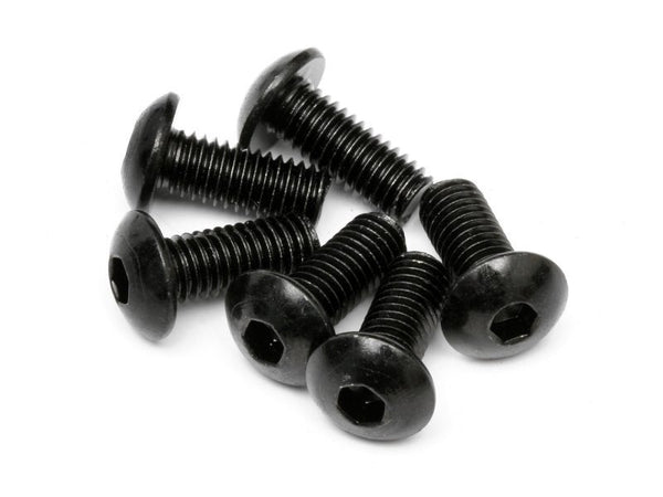 HPI-94754 HPI Button Head Screw M5X12mm (Hex Socket/6Pcs) [94754]