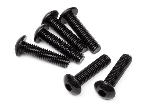 HPI-94757 HPI Button Head Screw M5X20mm (Hex Socket/6Pcs) [94757]