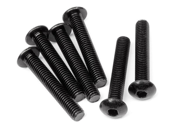 HPI-94760 HPI Button Head Screw M5X30mm (Hex Socket/6pcs) [94760]