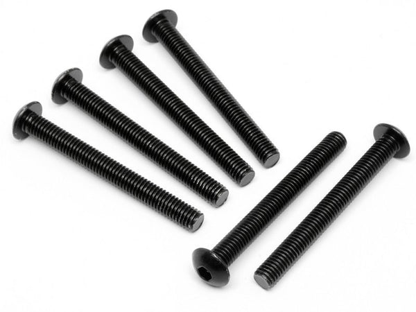 HPI-94763 HPI Button Head Screw M5X45mm (Hex Socket/6Pcs) [94763]