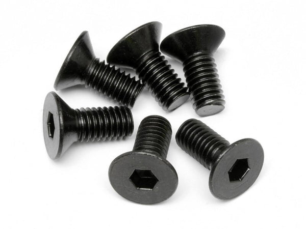HPI-94879 HPI Flat Head Screw M6X14mm (Hex Socket/6Pcs) [94879]