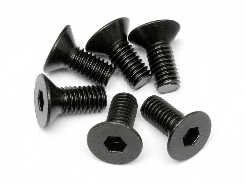 HPI-94879 HPI Flat Head Screw M6X14mm (Hex Socket/6Pcs) [94879]
