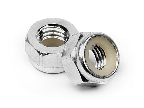 HPI-95862 HPI Aluminum Lock Nut M5 (Silver/10Pcs) [95862]