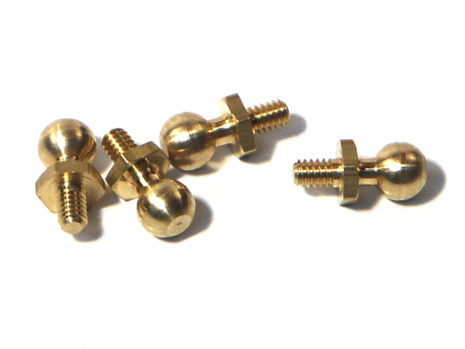 HPI-A249 HPI Ball M2X3.8X4.5mm (4Pcs) [A249]