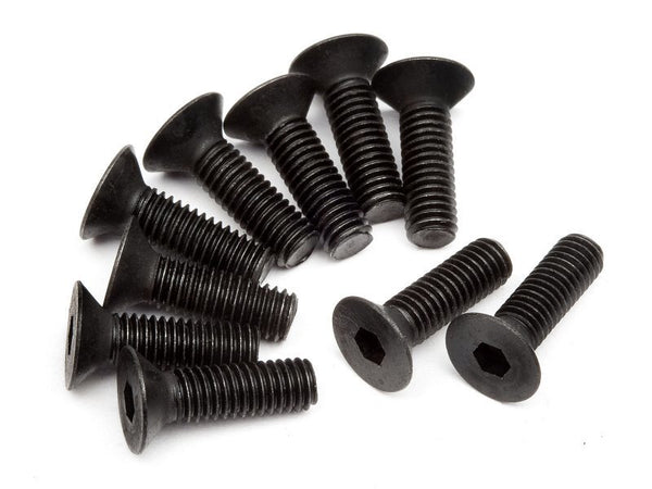 HPI-Z083 HPI Flat Head Screw M3x10mm(Hex Socket/10pcs) [Z083]