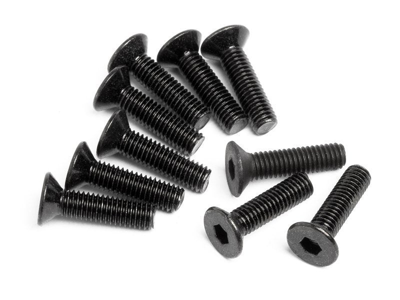 HPI-Z084 HPI Flat Head Screw M3x12mm (Hex Socket/10pcs) [Z084] HPI